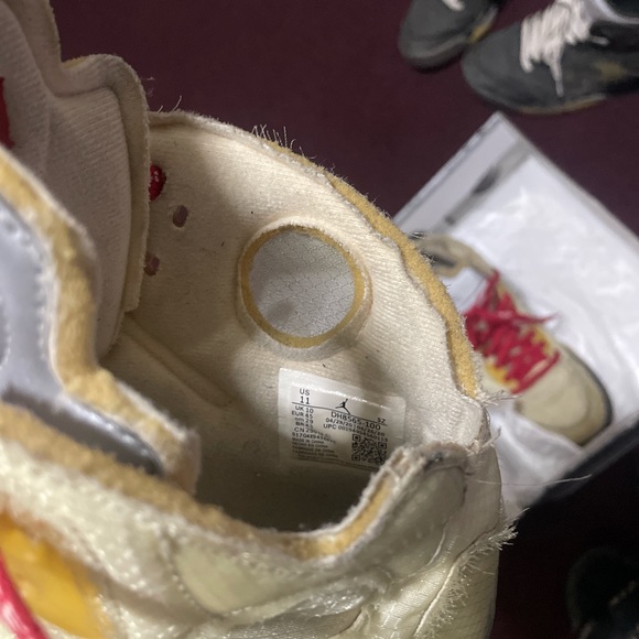 Off White Air Jordan 5 ‘Sail’ - Picture 4 of 6